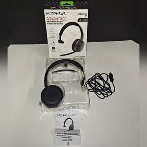 Morpheus 360 Advantage Wireless Mono Headset with Detachable Boom Microphone HS6